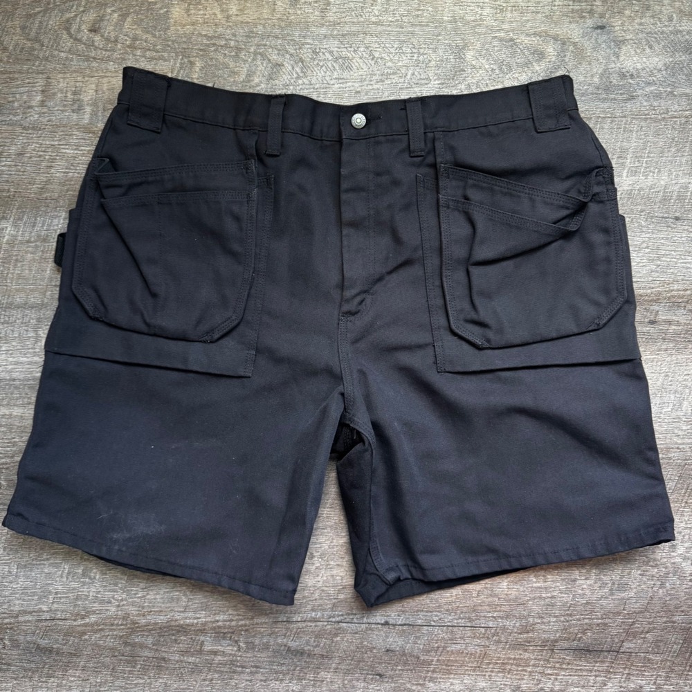 Blaklader Workwear Utility Cargo Shorts 40 Regular Black Multi-Pocket Durable
